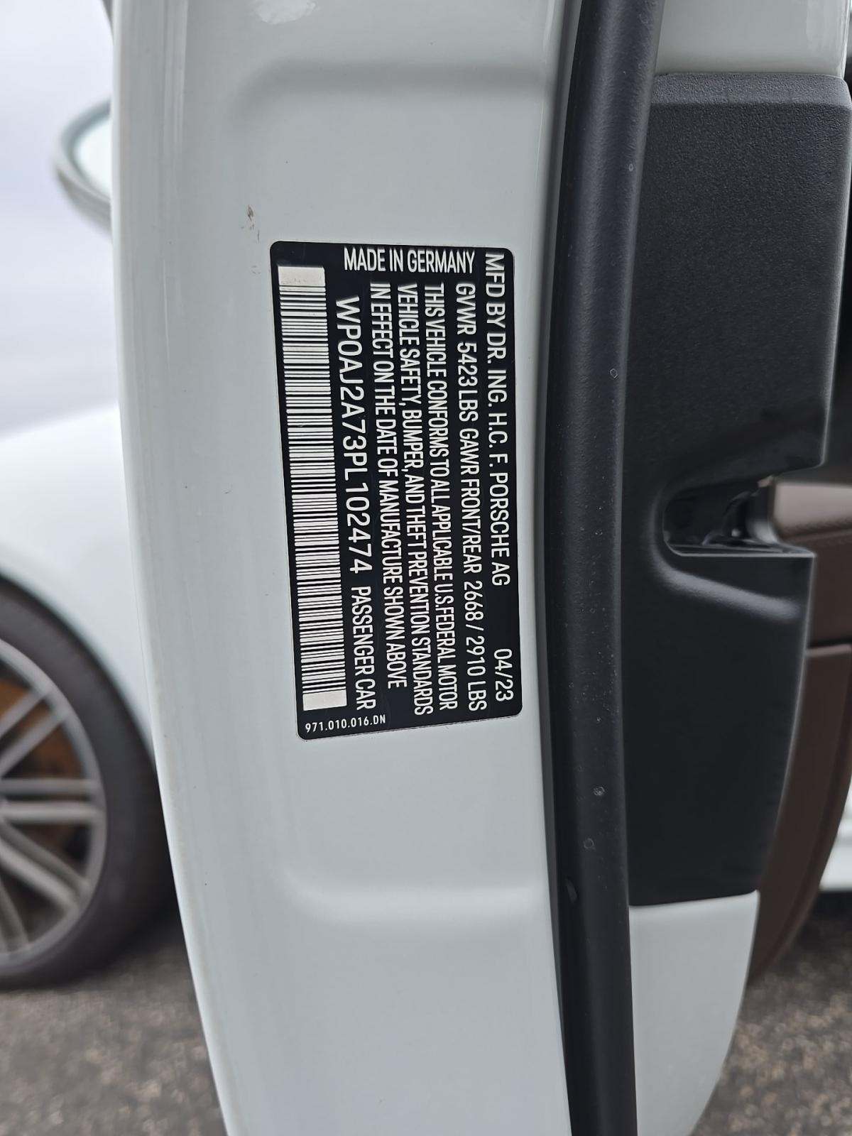 2023 Porsche Panamera 4 AWD