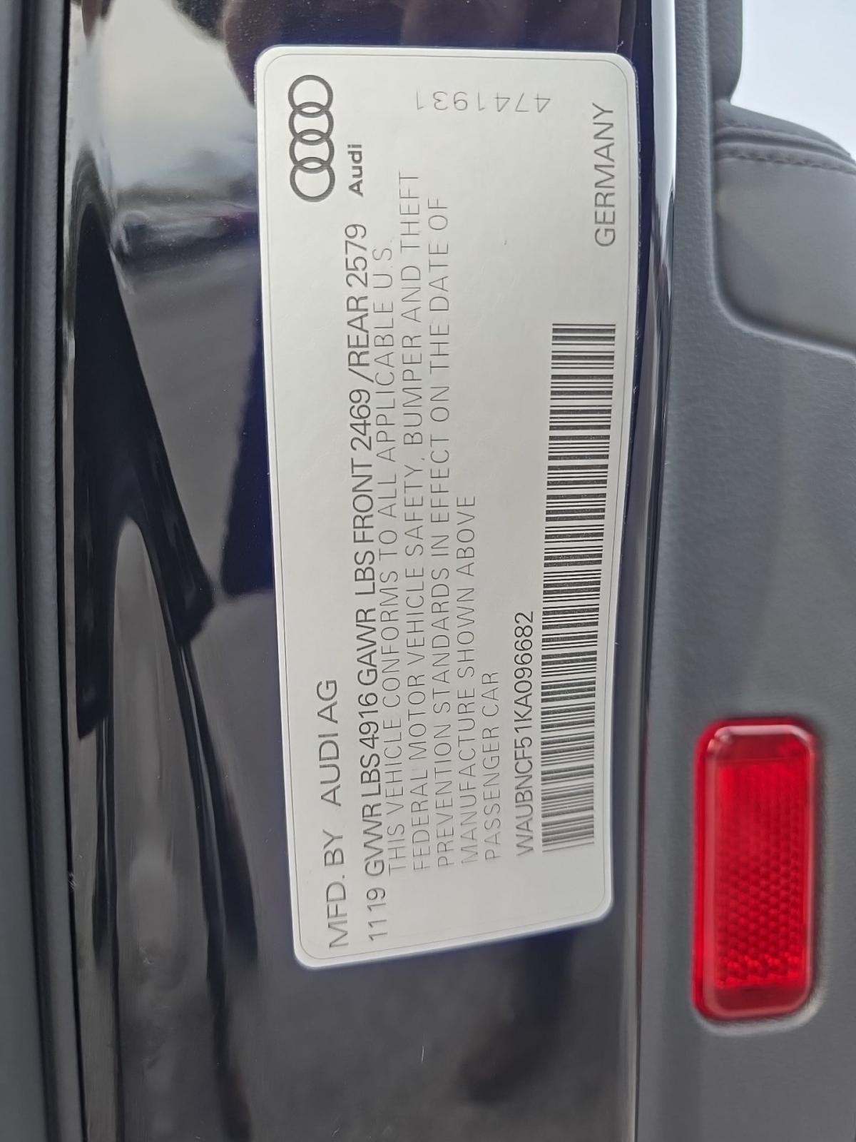 2019 Audi A5 Premium Plus AWD