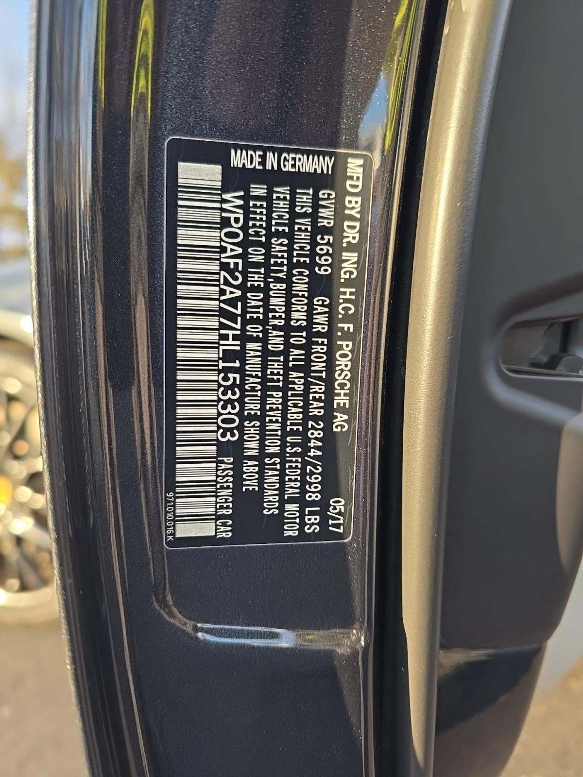 2017 Porsche Panamera Turbo AWD