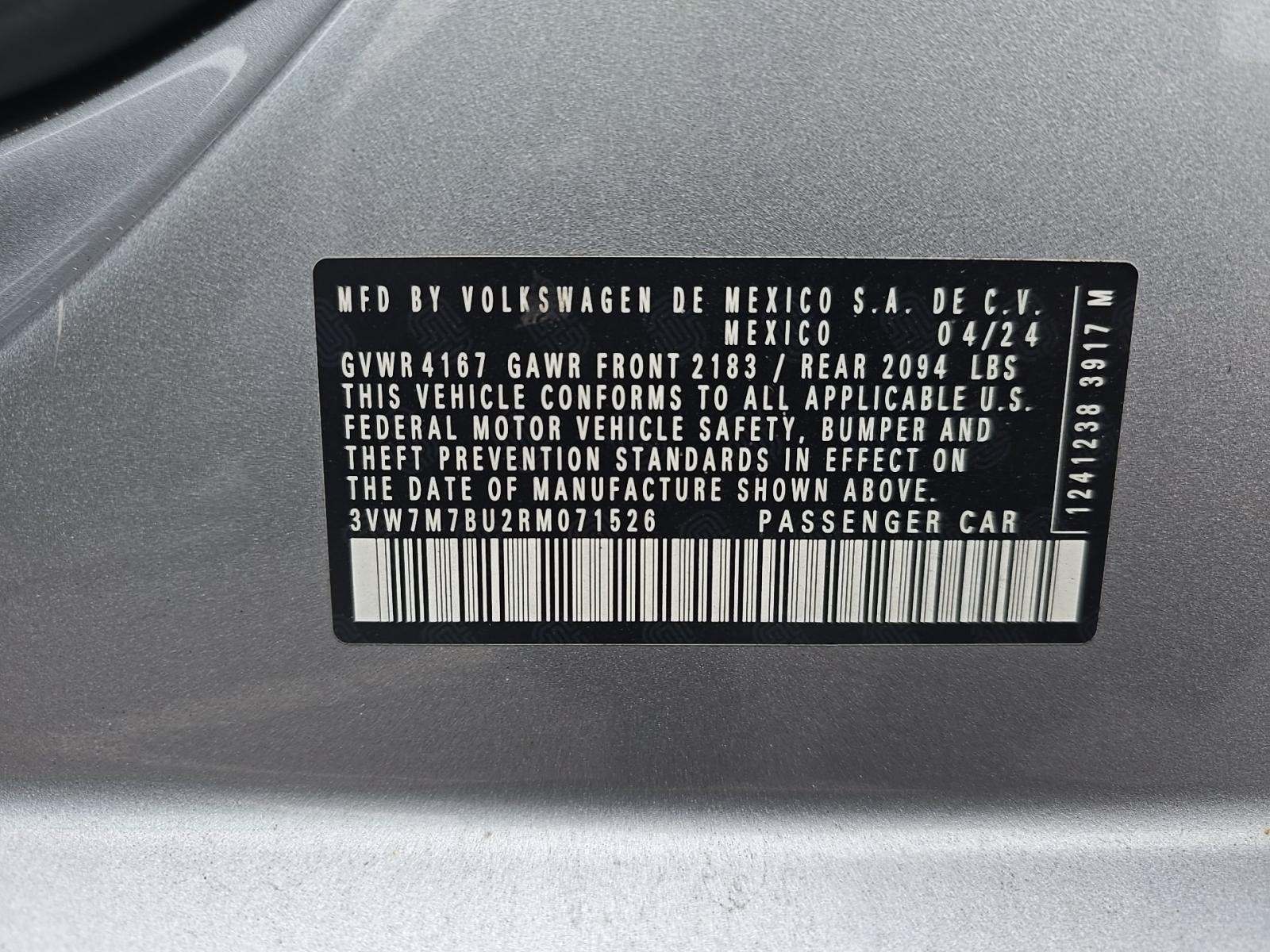 2024 Volkswagen Jetta 1.5T SE FWD