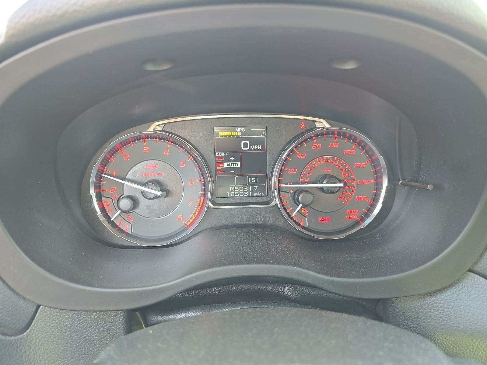 2016 Subaru WRX STi AWD