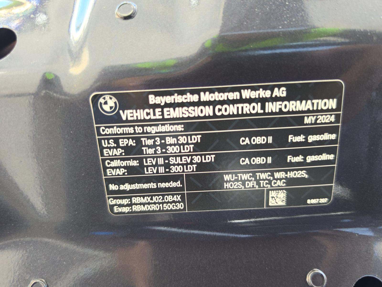 2024 BMW X3 sDrive30i RWD