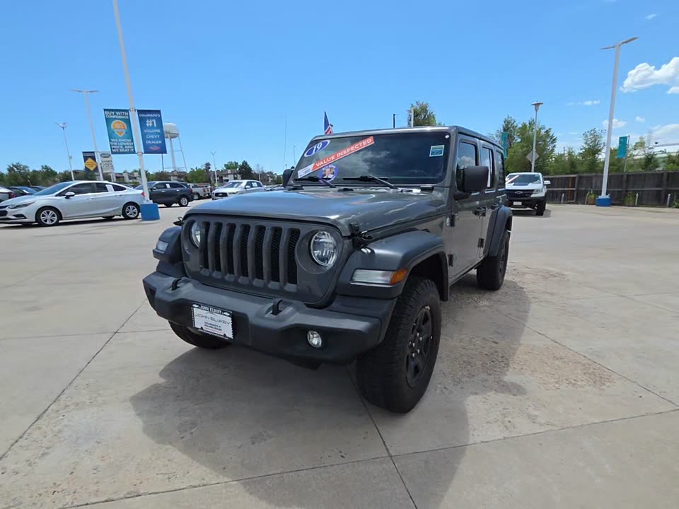 2019 Jeep Wrangler Unlimited Sport AWD