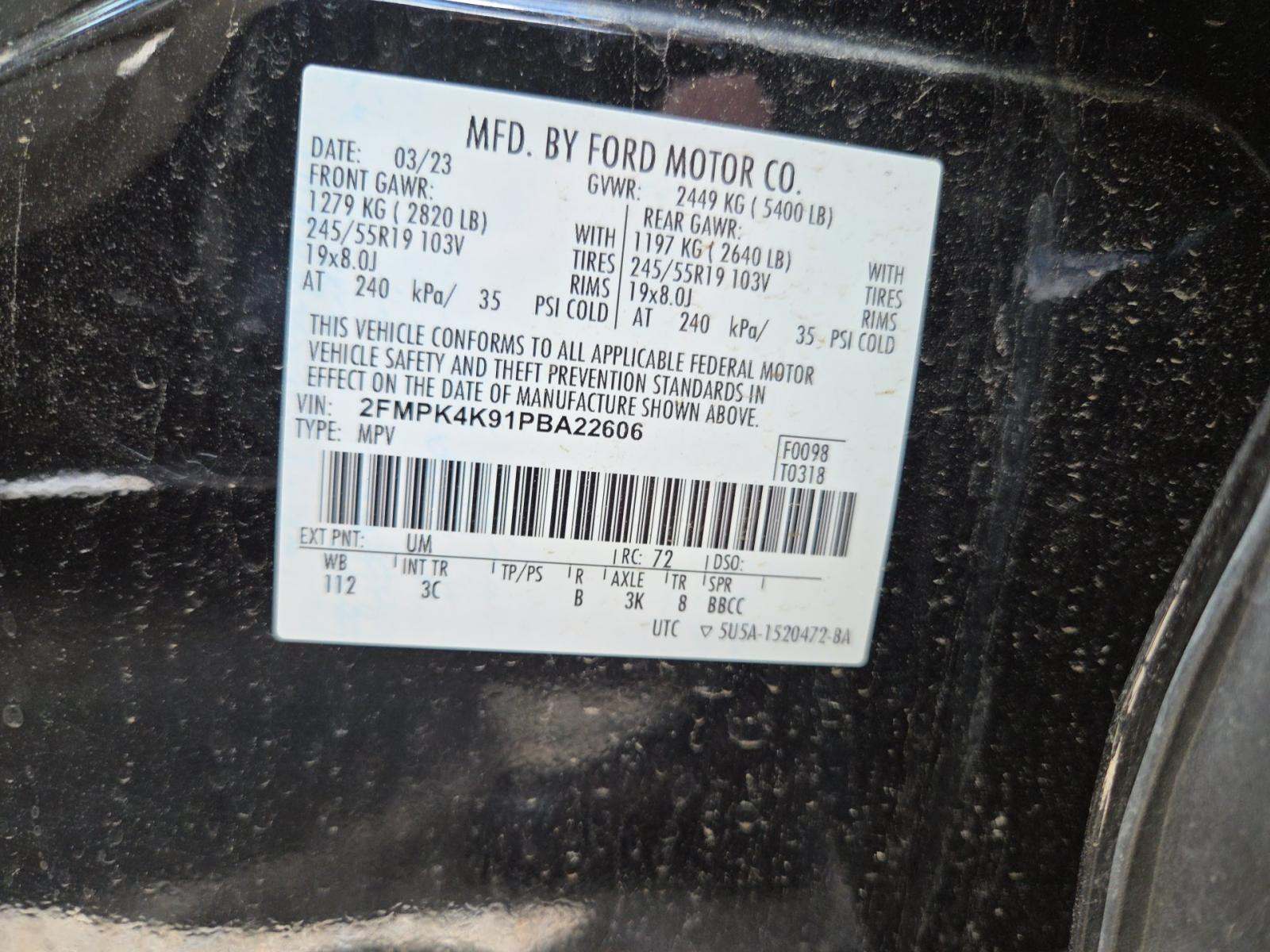 2023 Ford Edge Titanium AWD