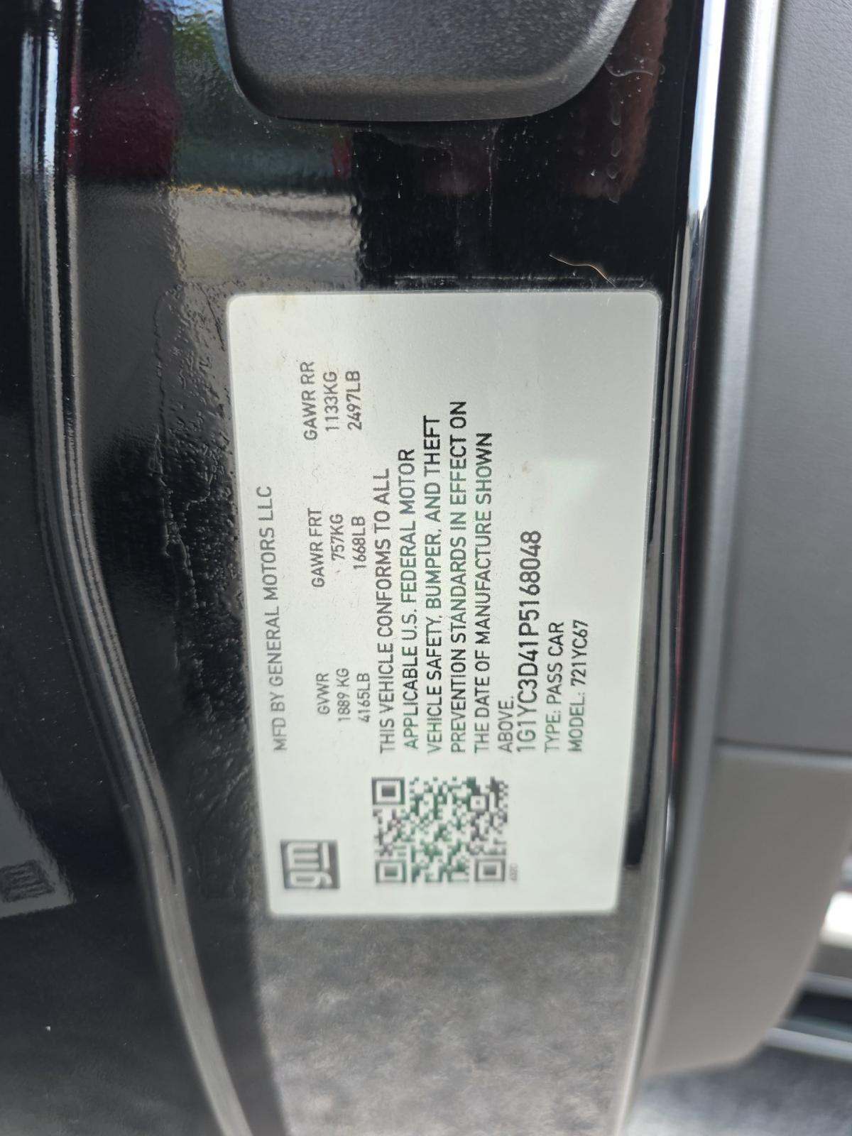 CHEVROLET CORVETTE - 1