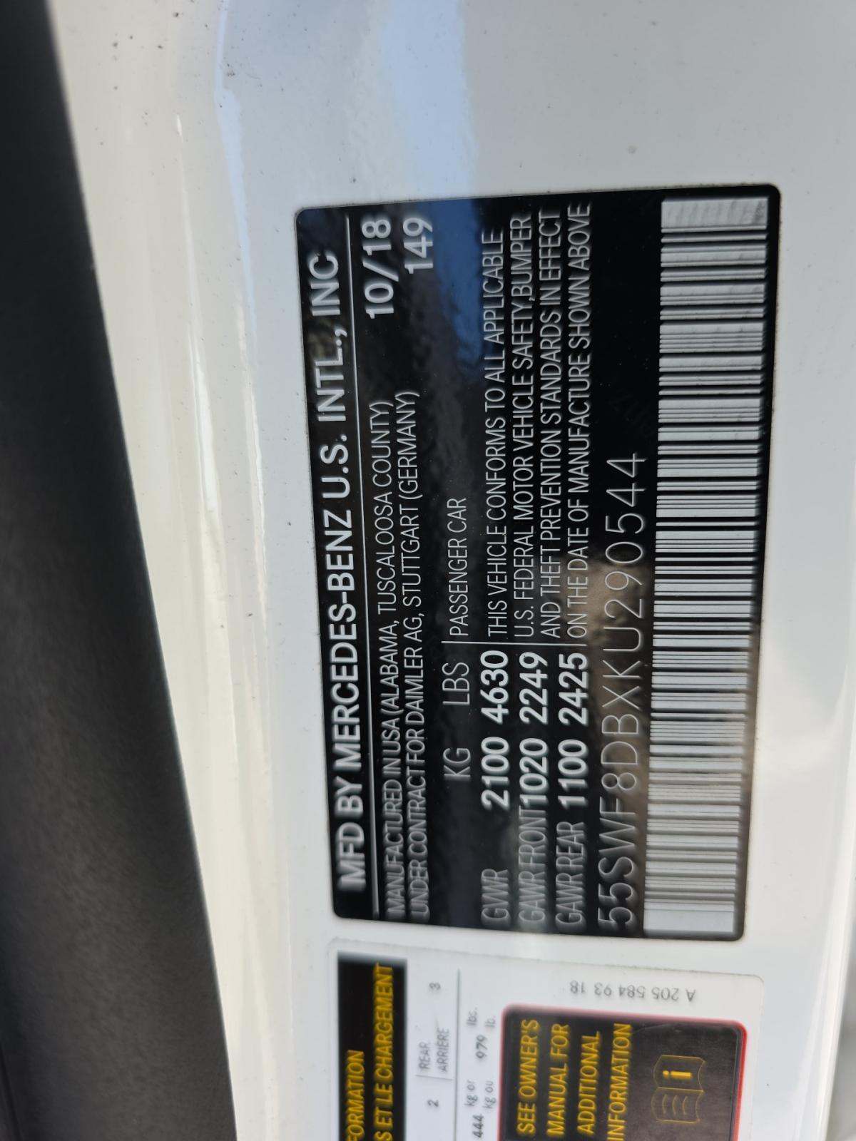 2019 Mercedes-Benz C-Class C 300 RWD