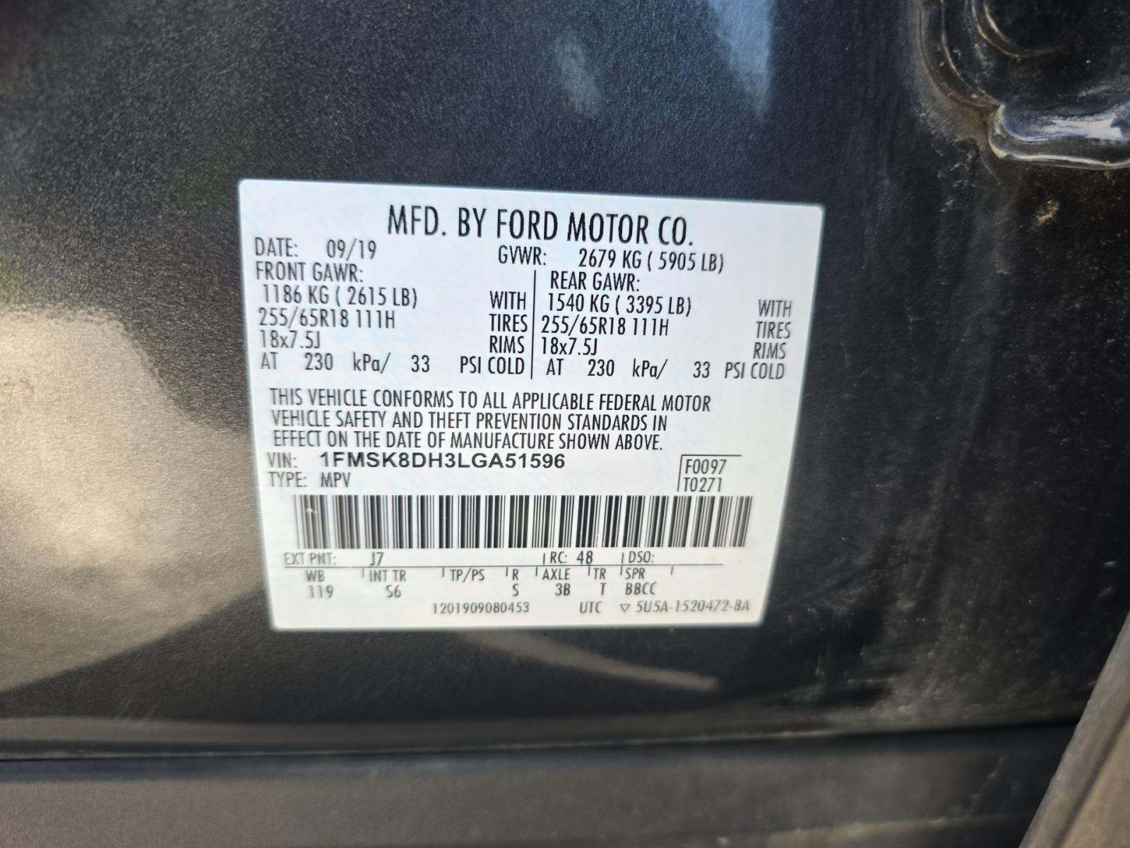 2020 Ford Explorer XLT AWD