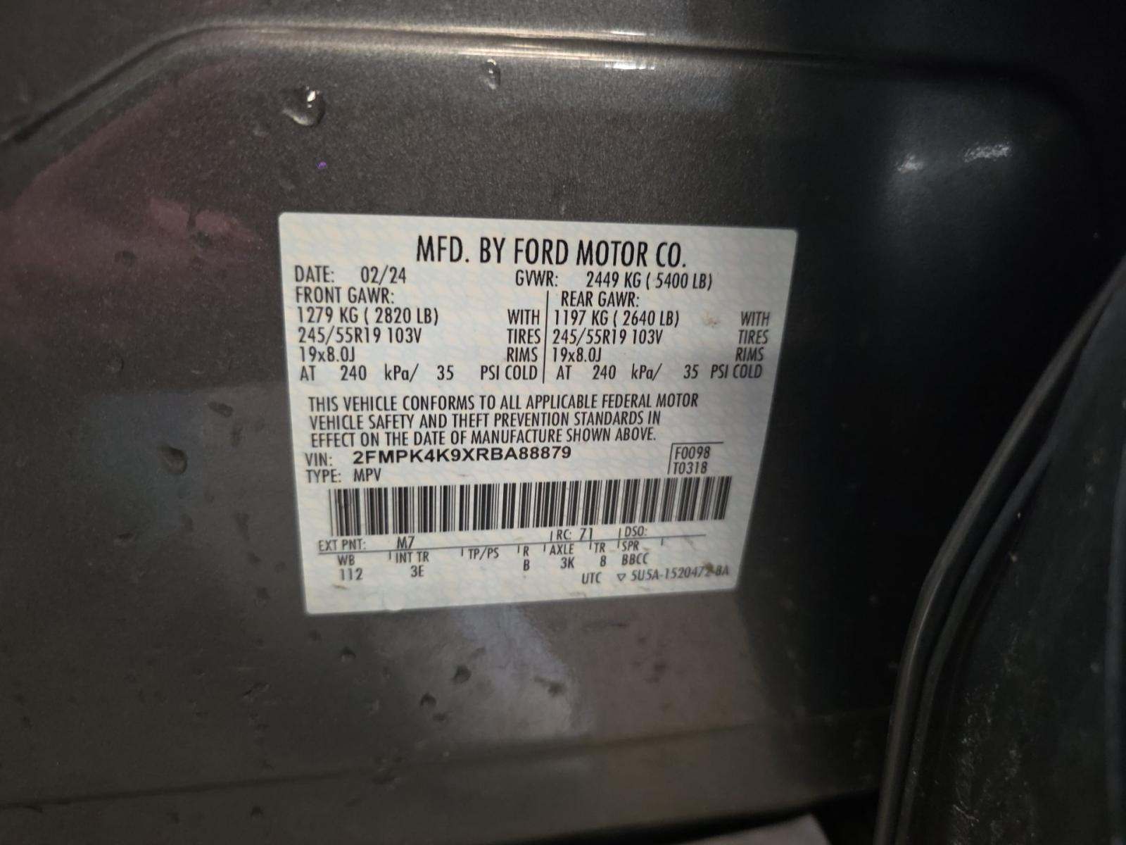 2024 Ford Edge Titanium AWD