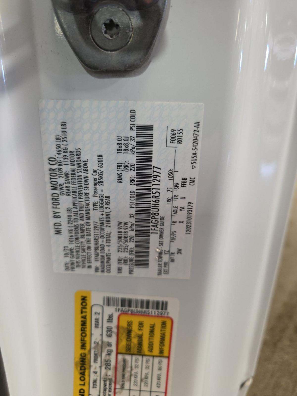 2024 Ford Mustang EcoBoost Premium RWD