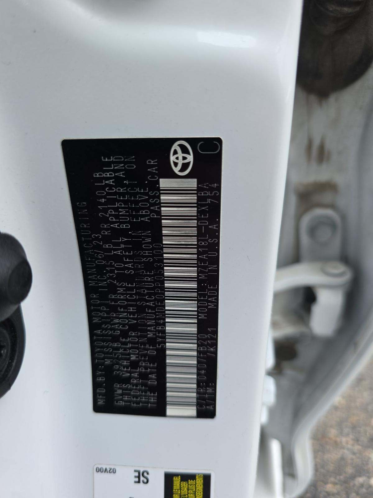 2023 Toyota Corolla LE FWD