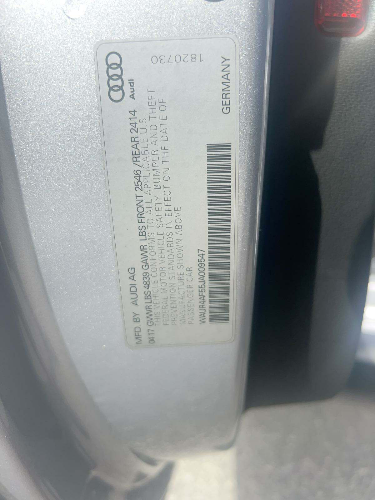 2018 Audi S5 Prestige AWD