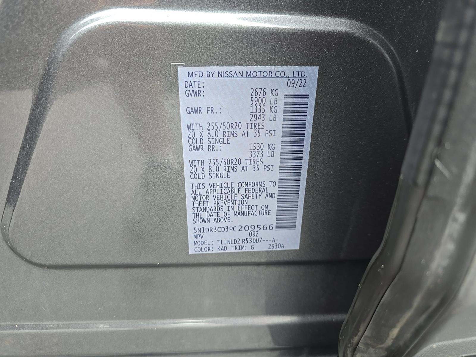 2023 Nissan Pathfinder SL AWD