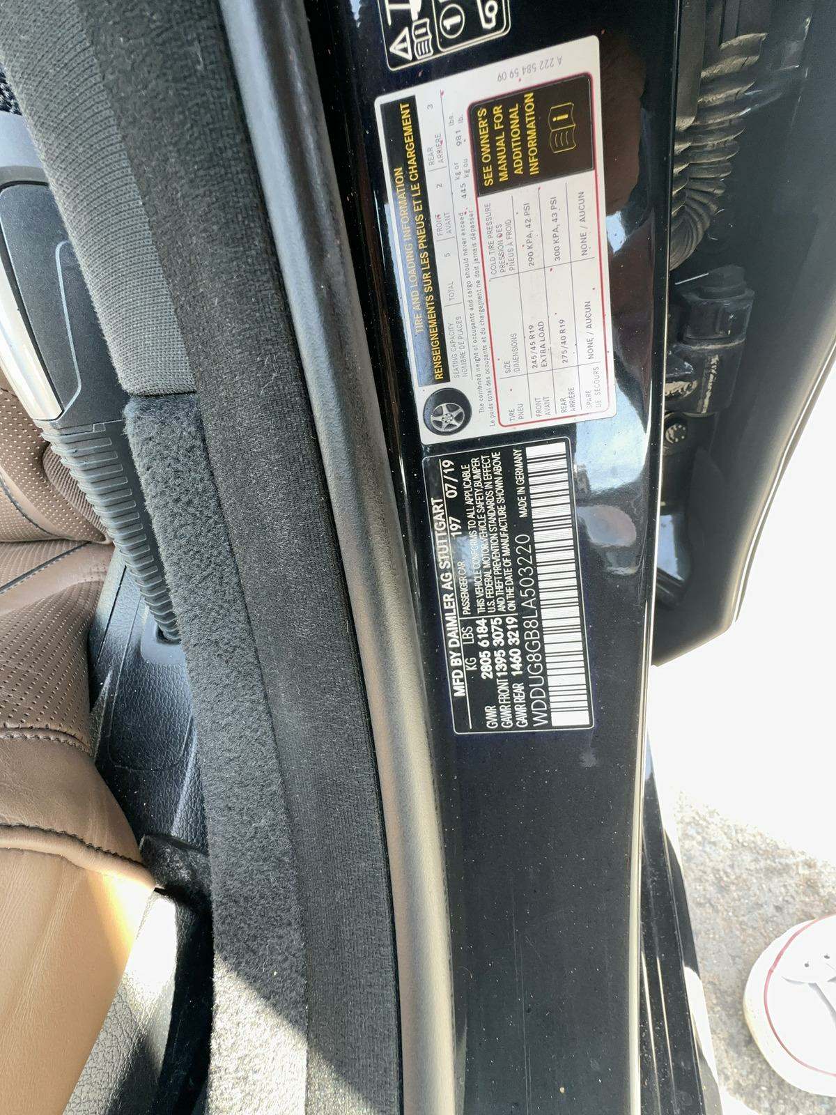 2020 Mercedes-Benz S-Class S 560 AWD