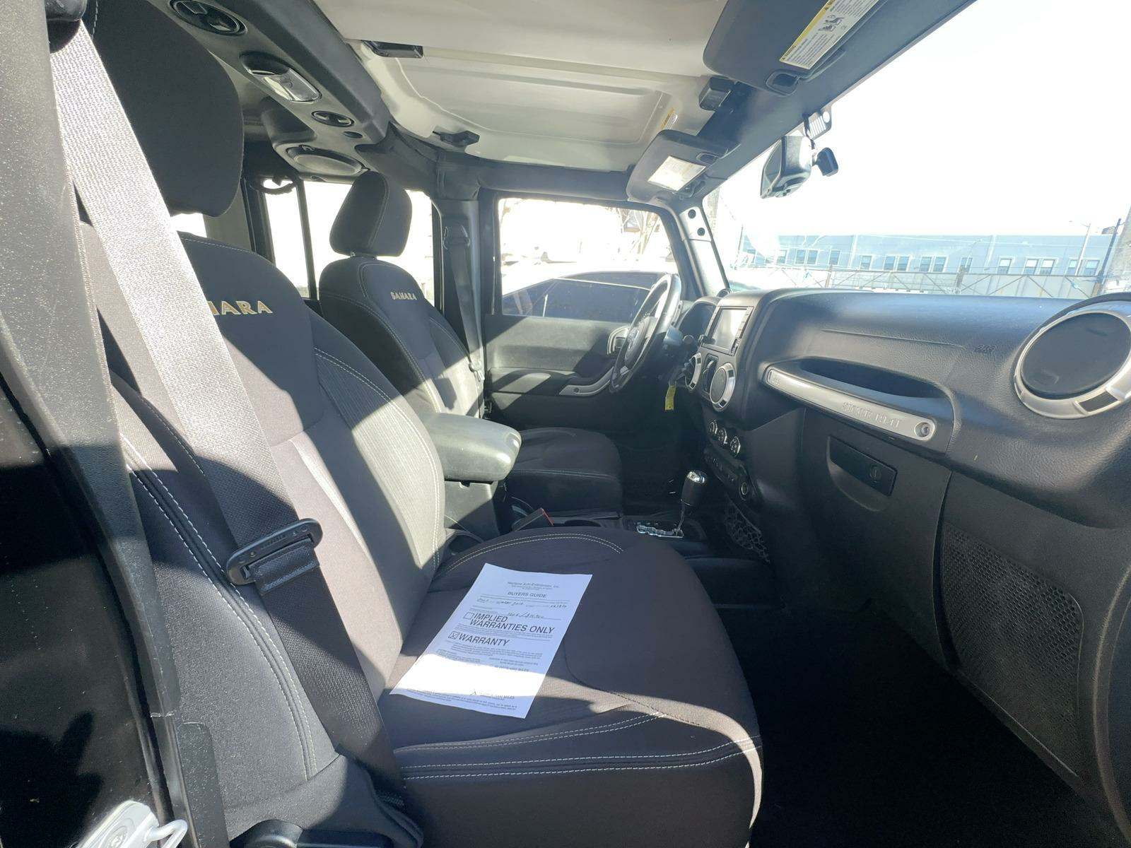 2013 Jeep Wrangler 4D SUV SAHARA AWD