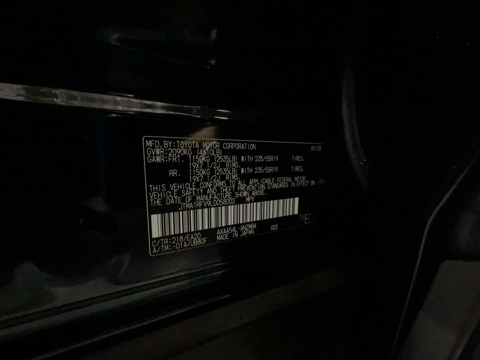 2020 Toyota RAV4 XLE Premium AWD