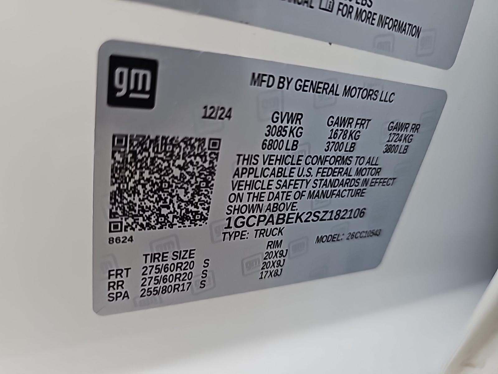 2025 Chevrolet Silverado 1500 Custom RWD