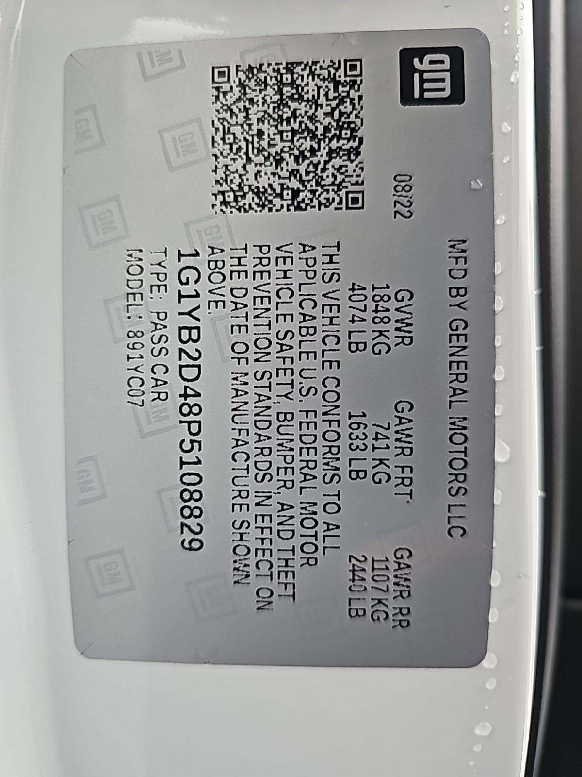 2023 Chevrolet Corvette Stingray RWD