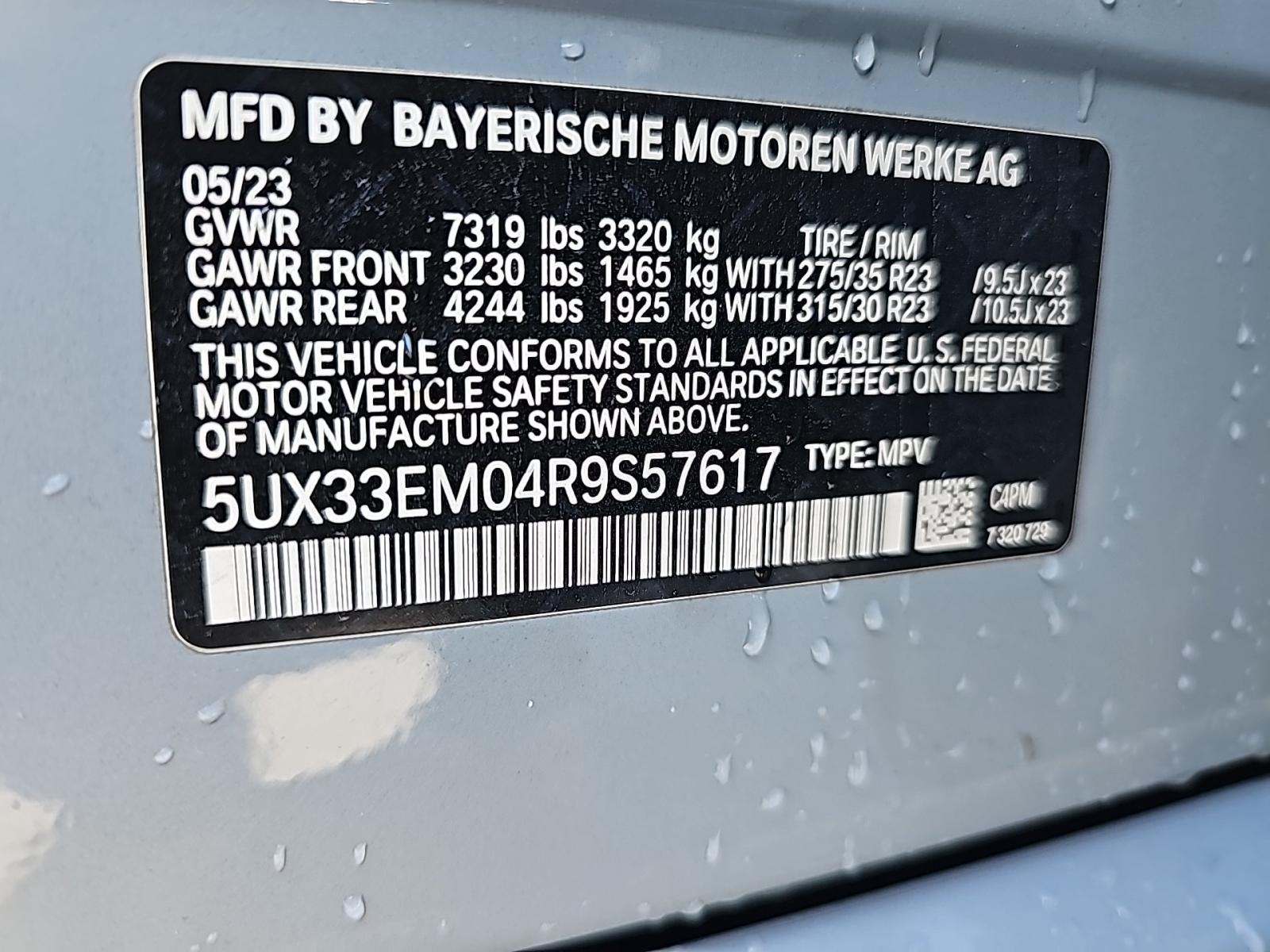 2024 BMW X7 M60i AWD