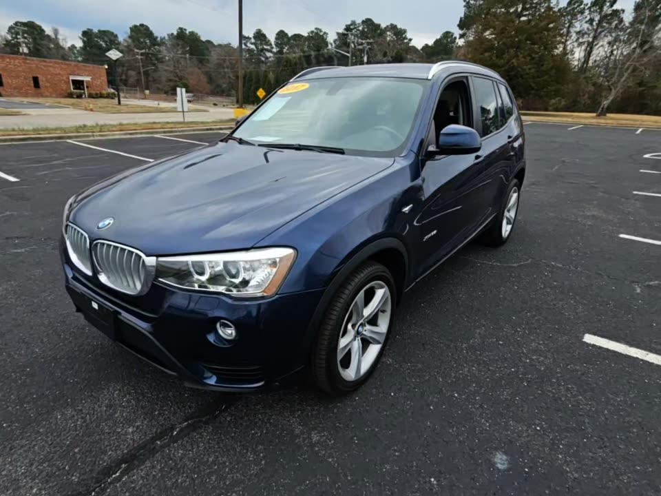 2017 BMW X3 Sports Activity Vehicle xDrive35i