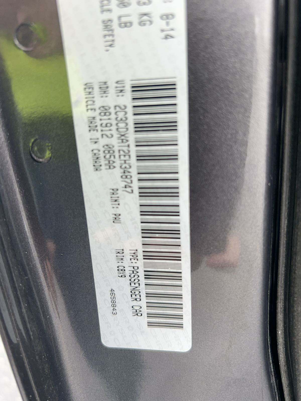 2014 Dodge Charger Police RWD