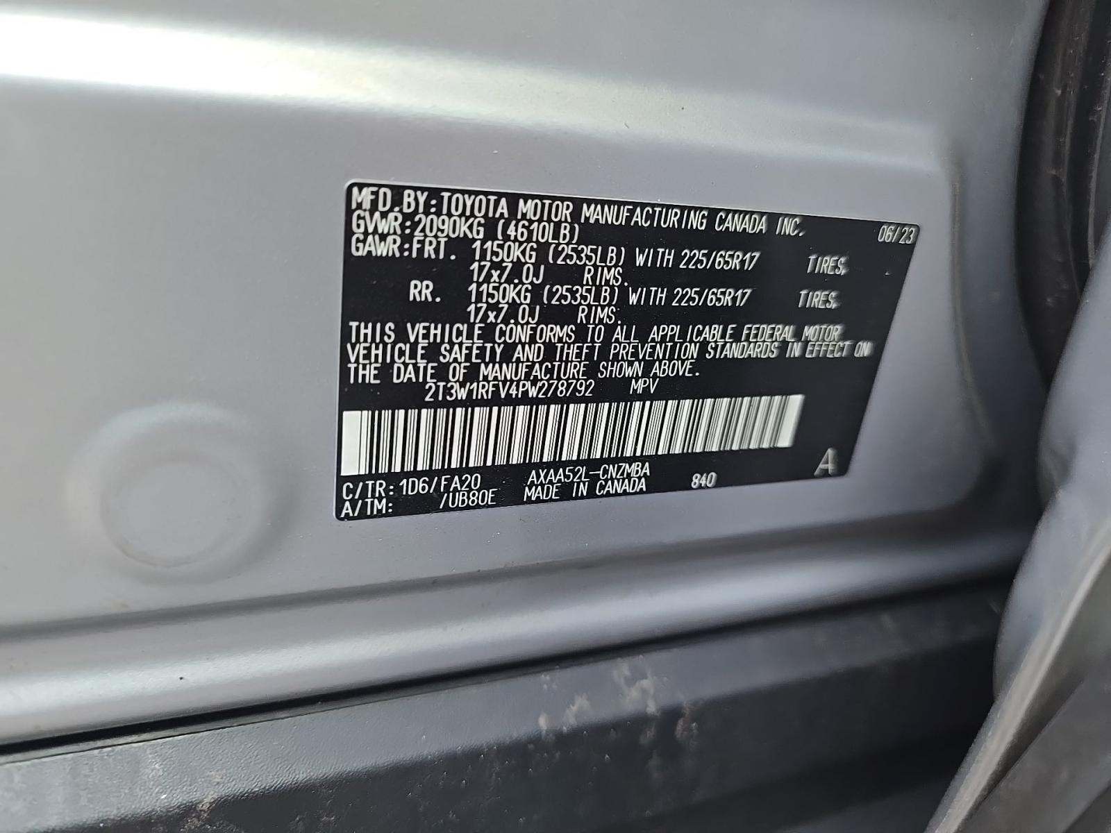 2023 Toyota RAV4 XLE FWD