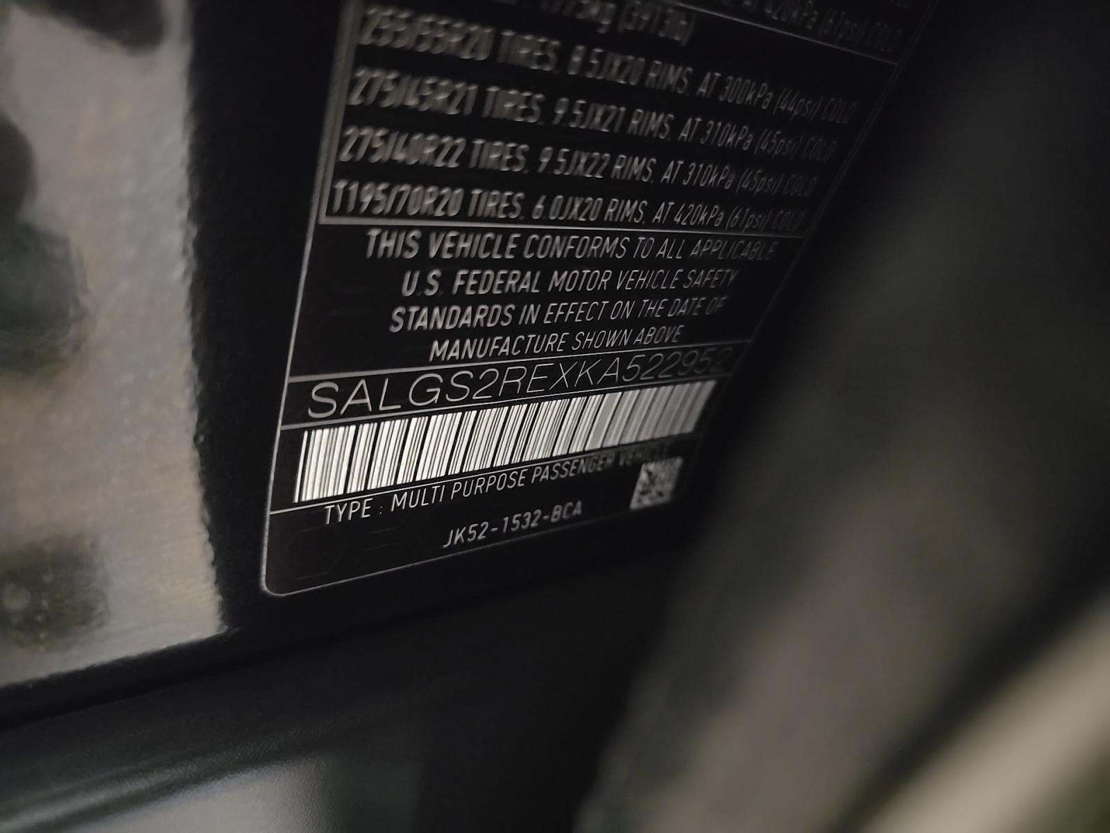 2019 Land Rover Range Rover Supercharged AWD