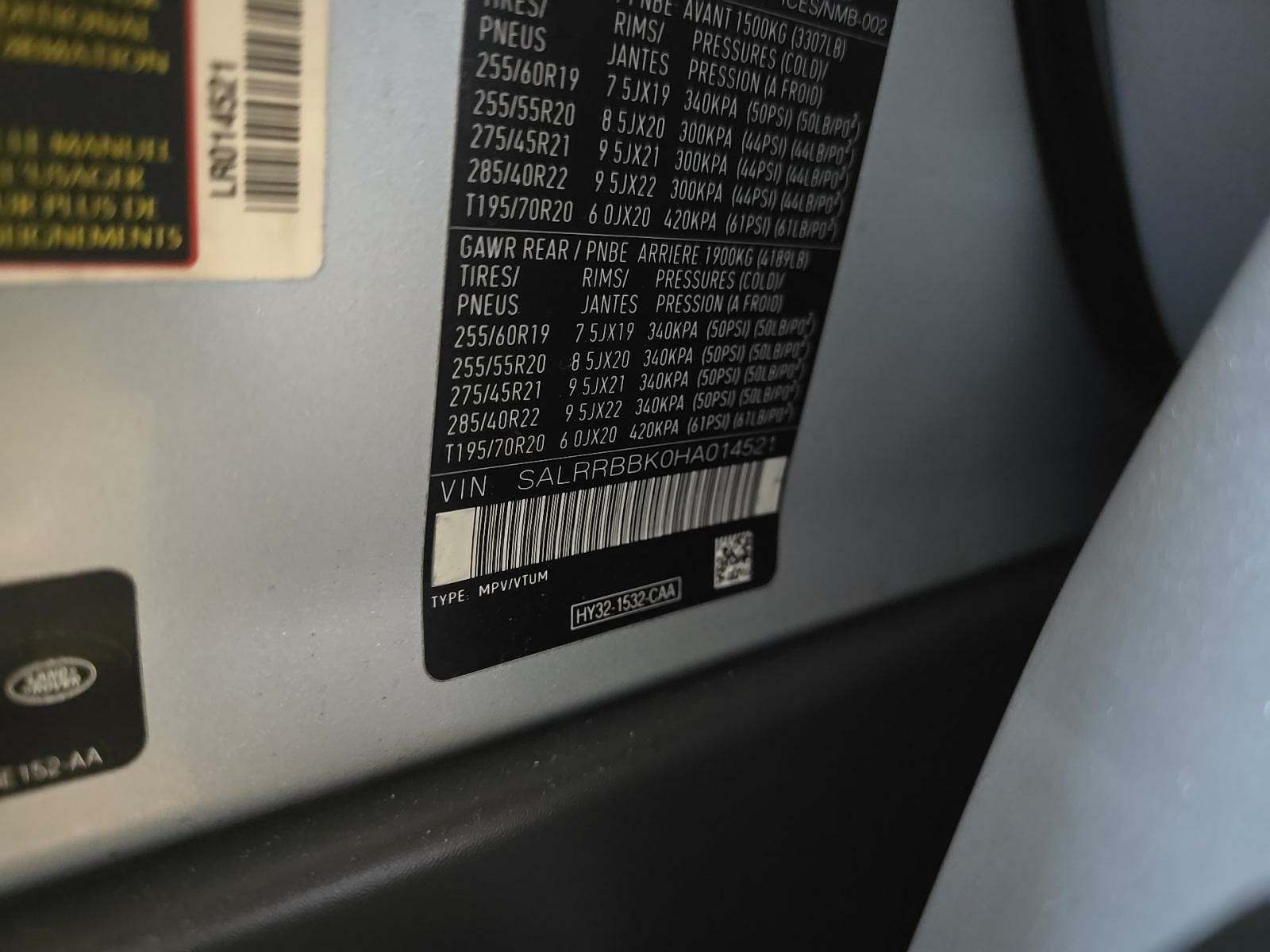 2017 Land Rover Discovery HSE AWD