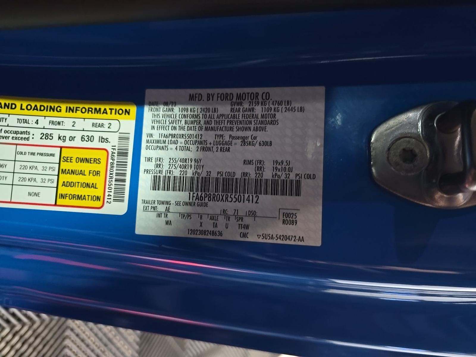 2024 Ford Mustang Dark Horse RWD