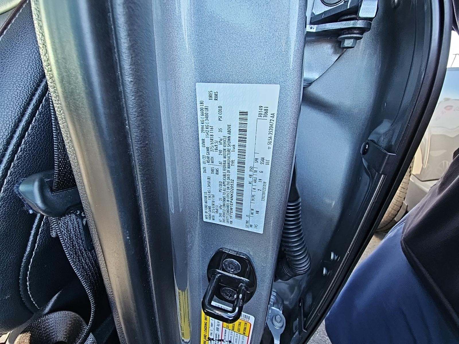 2022 Ford F-150 Lariat AWD