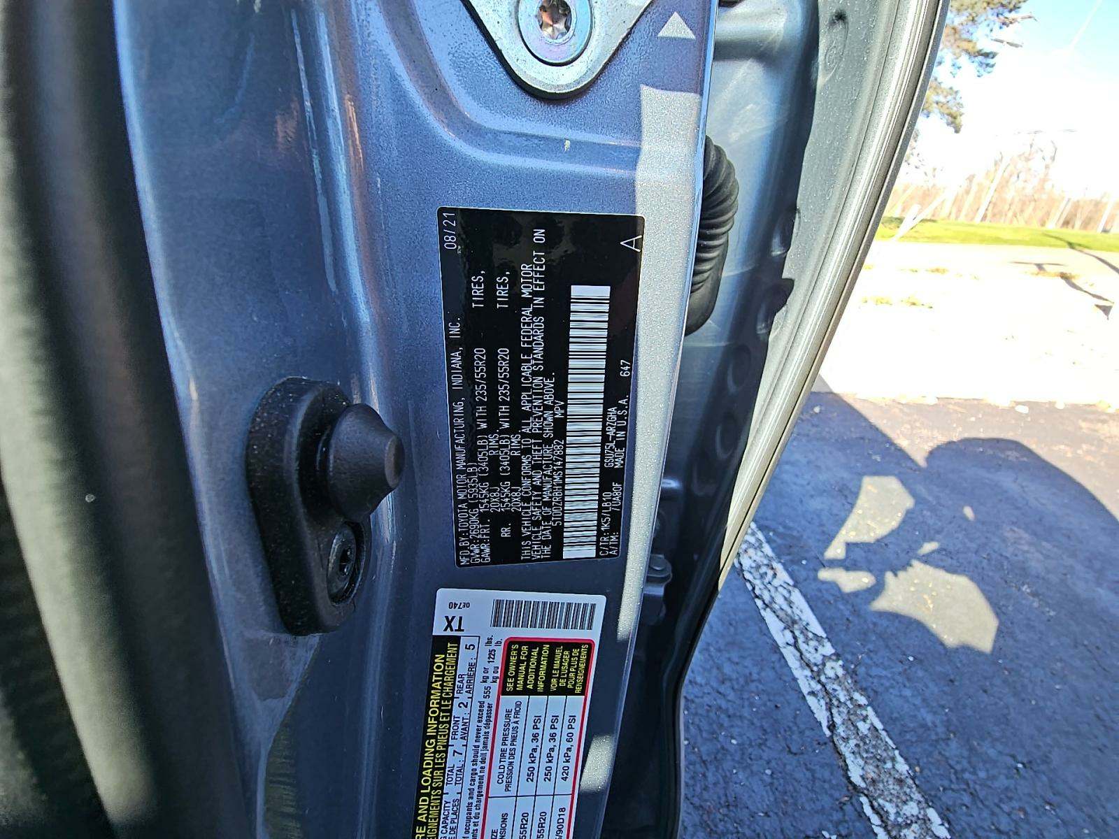 2021 Toyota Highlander Limited AWD