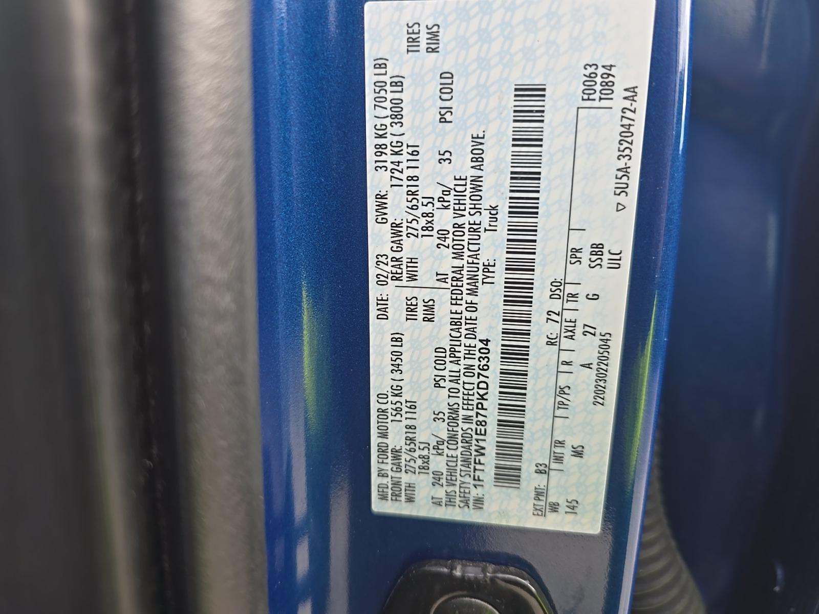 2023 Ford F-150 XLT AWD