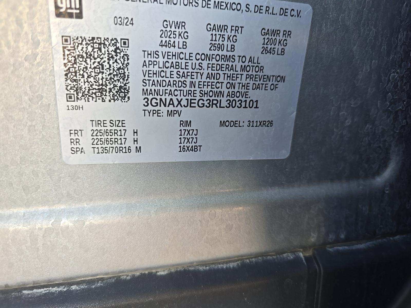 2024 Chevrolet Equinox LT FWD