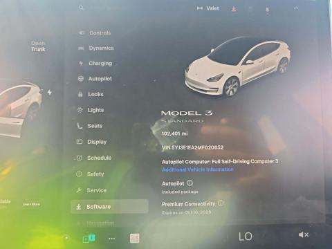 2021 Tesla Model 3 Standard Range Plus RWD