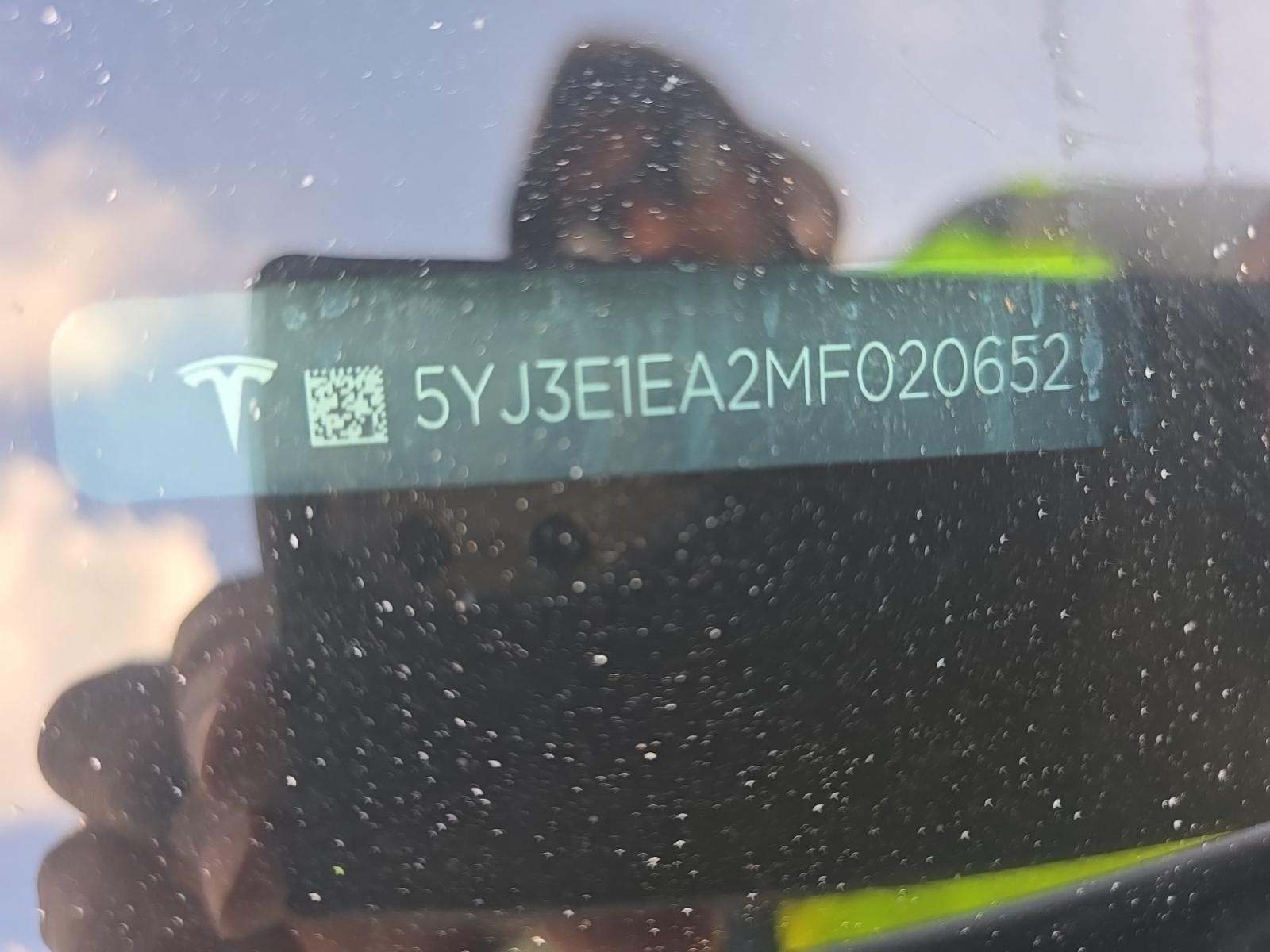 2021 Tesla Model 3 Standard Range Plus RWD