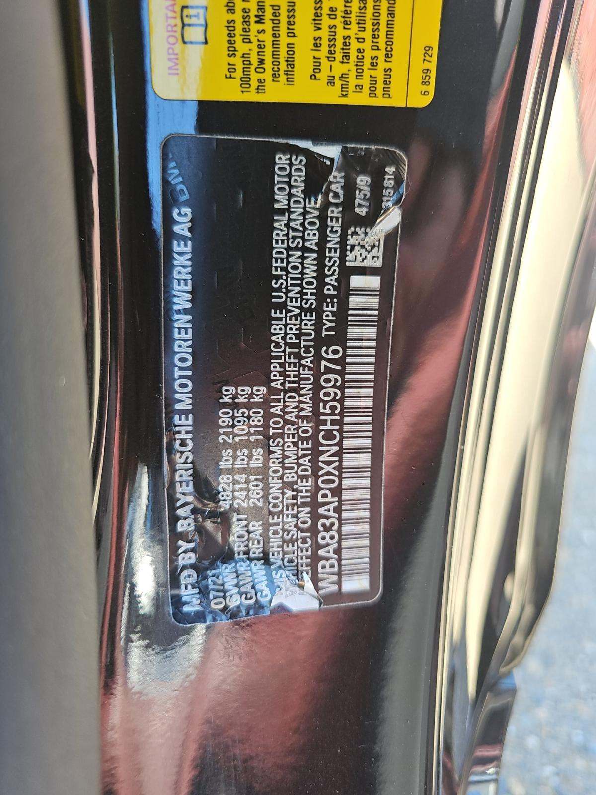 2022 BMW 4 Series M440i RWD