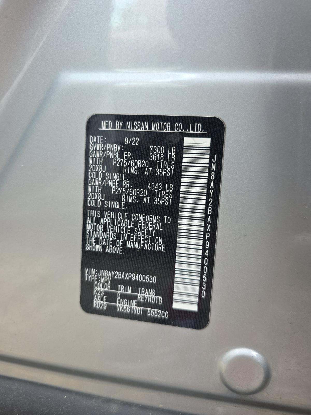 NISSAN ARMADA - 1