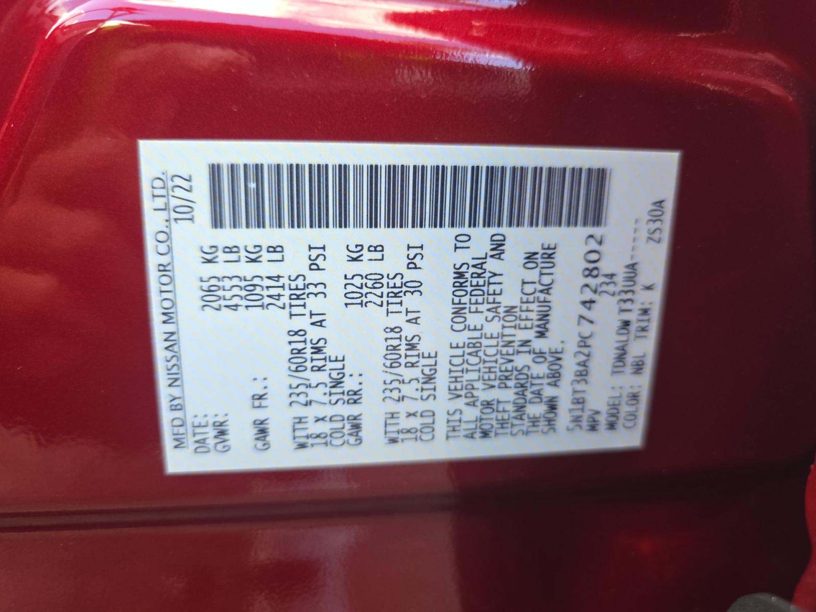 2023 Nissan Rogue SV FWD