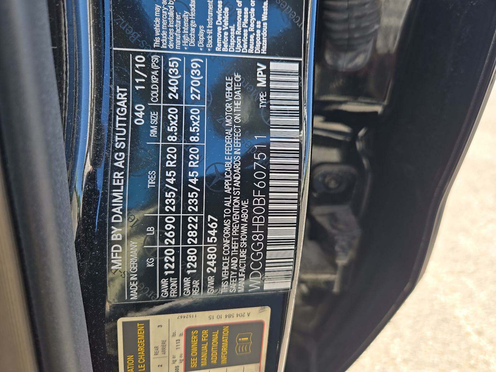 2011 Mercedes-Benz GLK-Class GLK 350 AWD