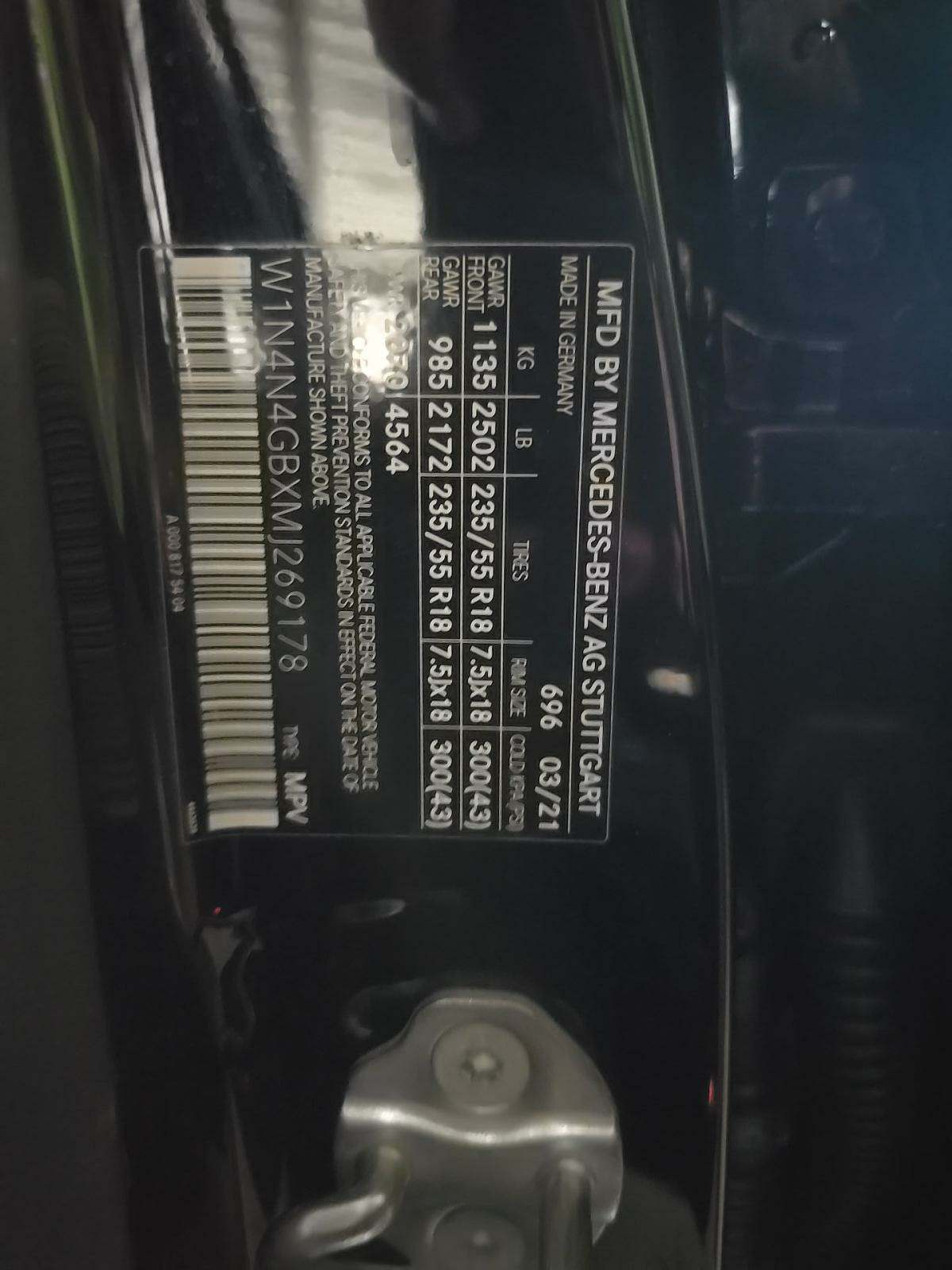 2021 Mercedes-Benz GLA GLA 250 FWD