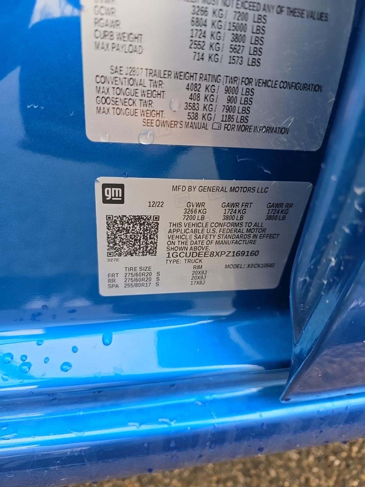 2023 Chevrolet Silverado 1500 RST AWD