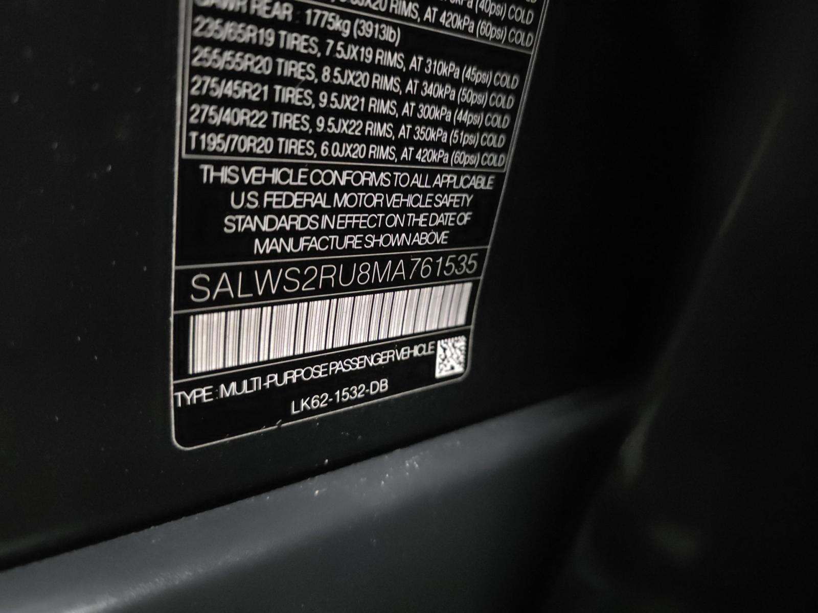 2021 Land Rover Range Rover Sport HST AWD
