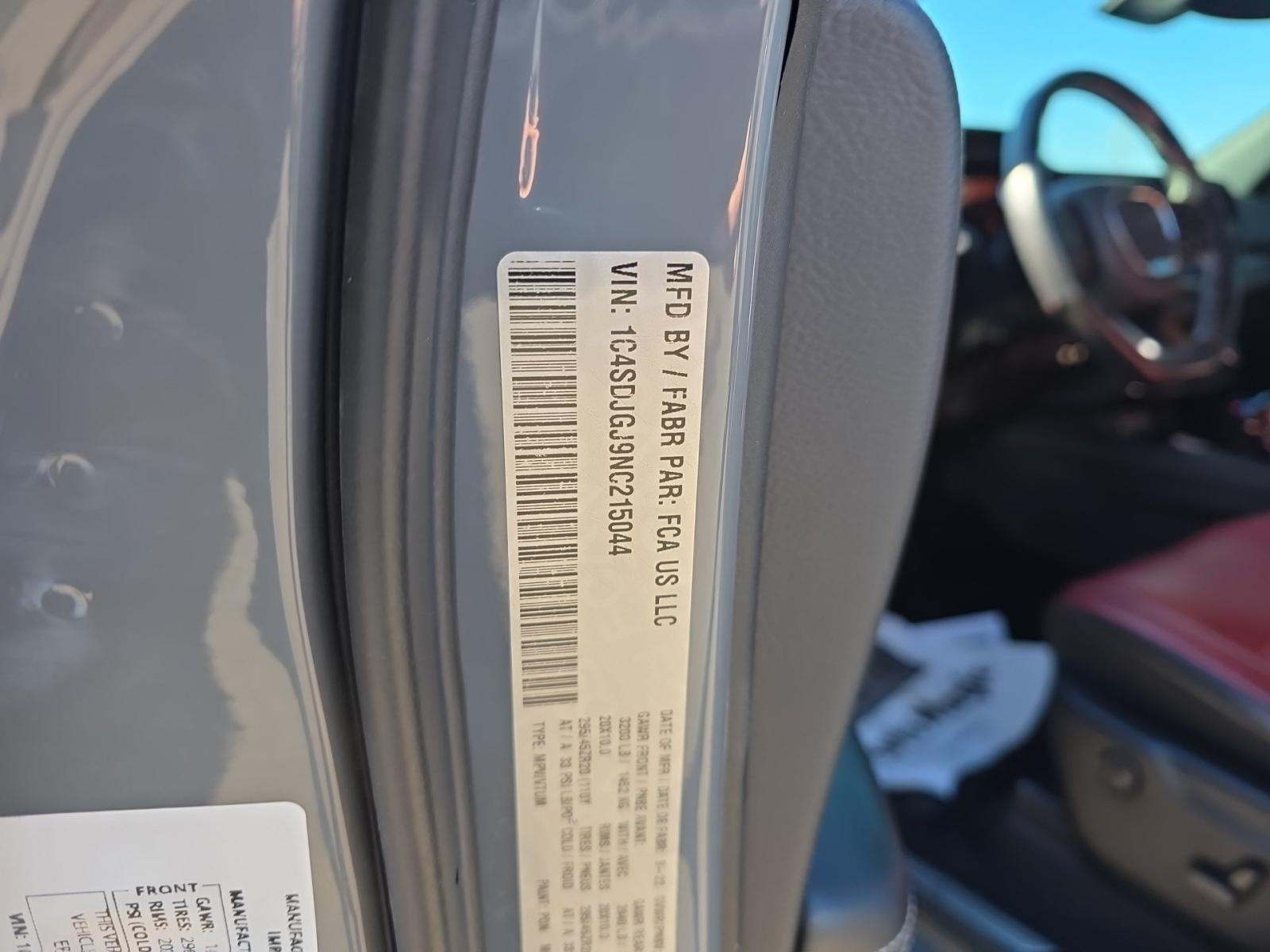 2022 Dodge Durango SRT 392 AWD