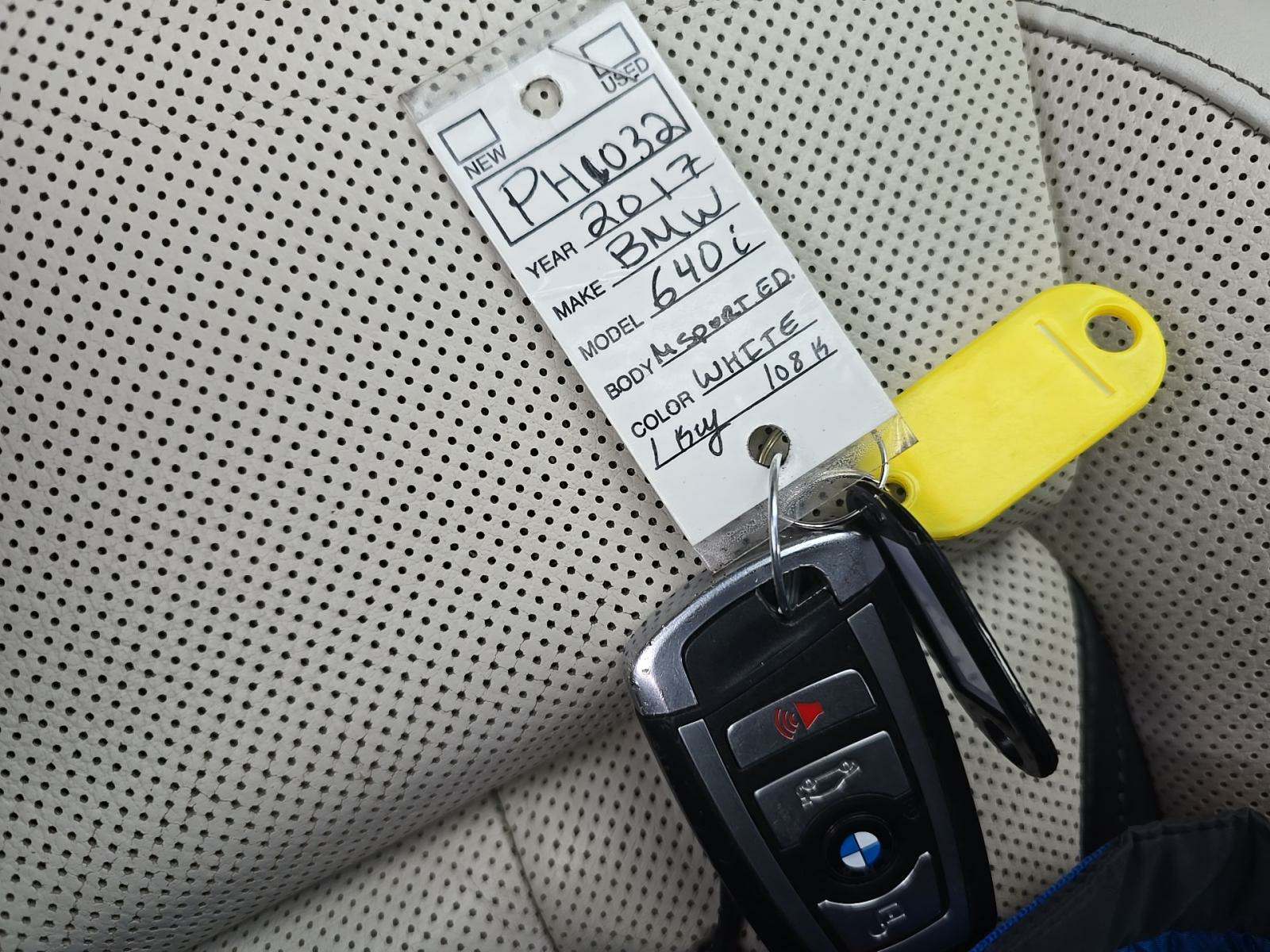 2017 BMW 6 Series 640i RWD