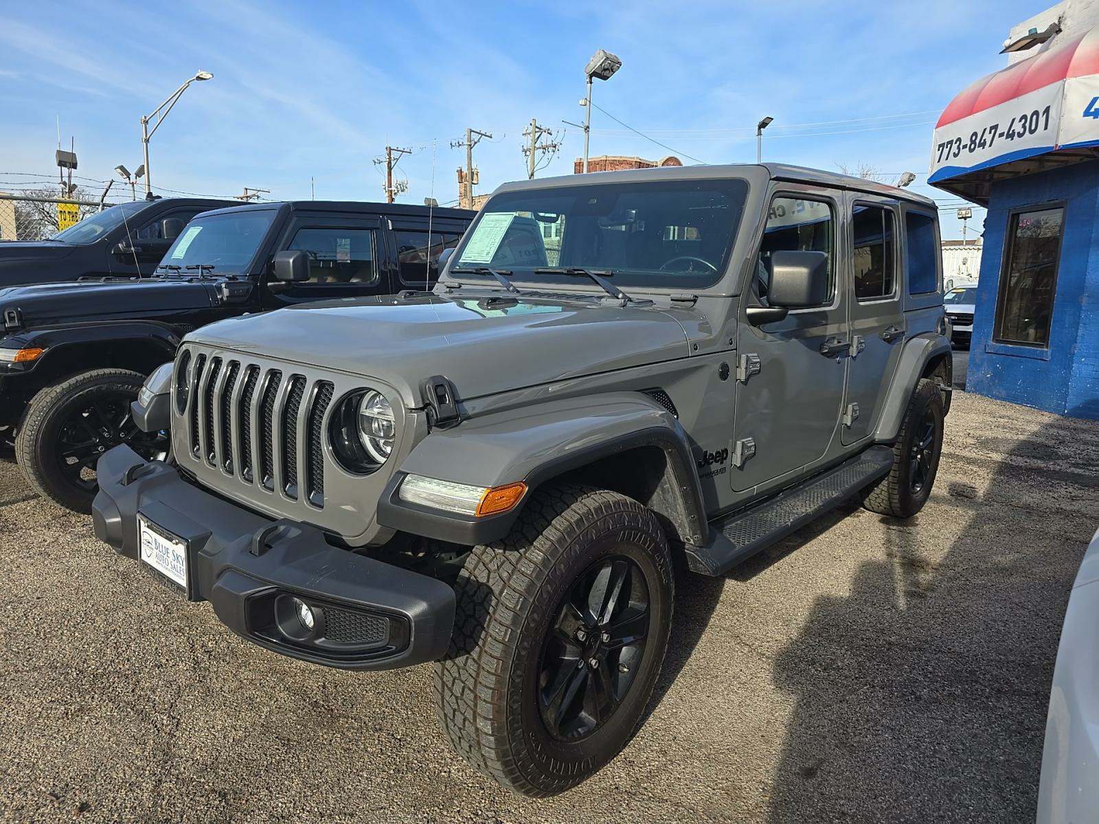 2021 Jeep Wrangler Unlimited Sahara Altitude Edition AWD