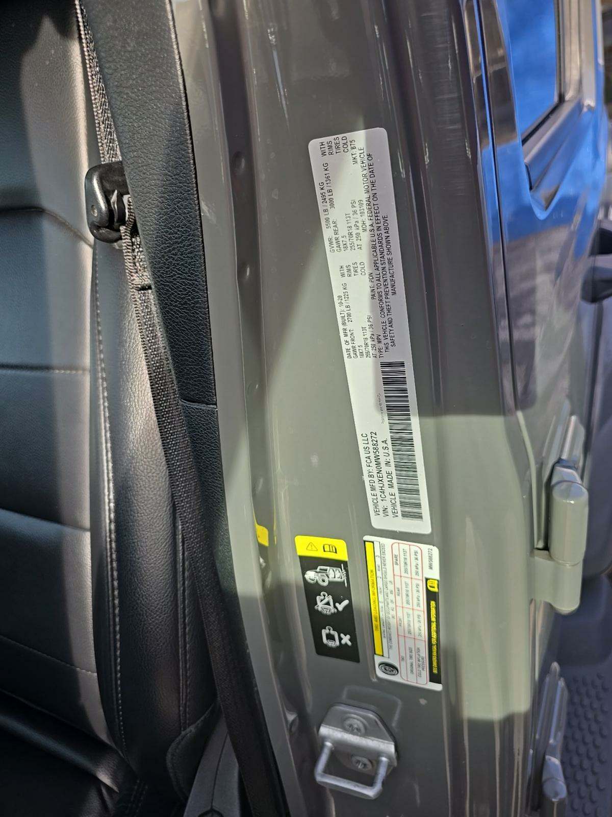 2021 Jeep Wrangler Unlimited Sahara Altitude Edition AWD