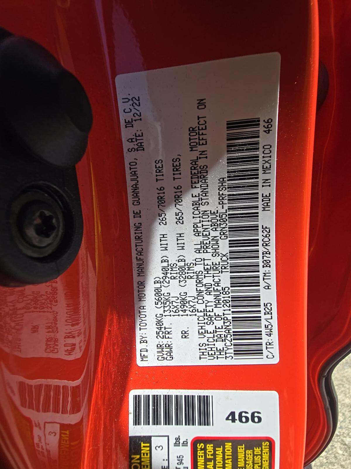 2023 Toyota Tacoma TRD Pro AWD