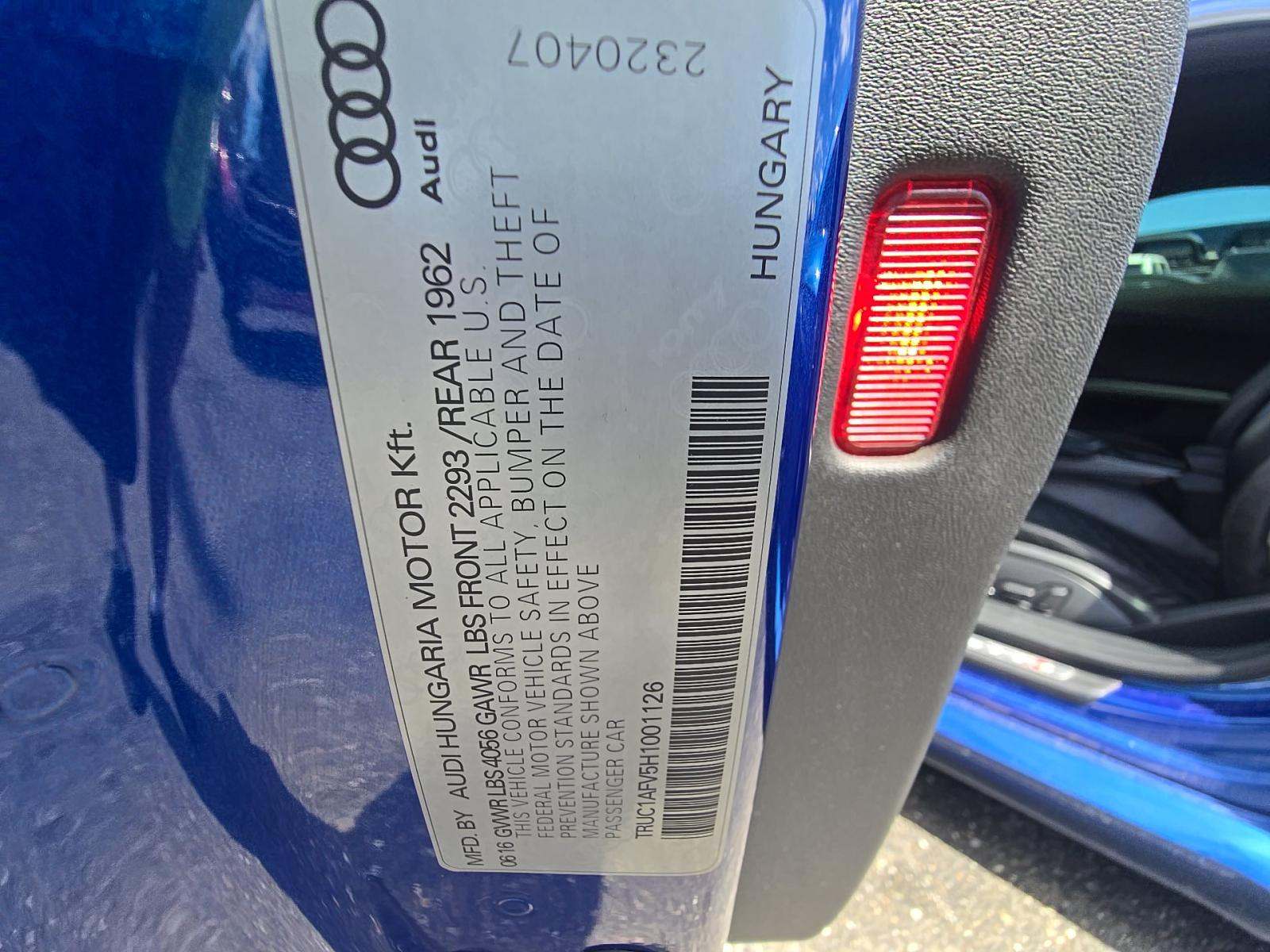2017 Audi TTS Base AWD