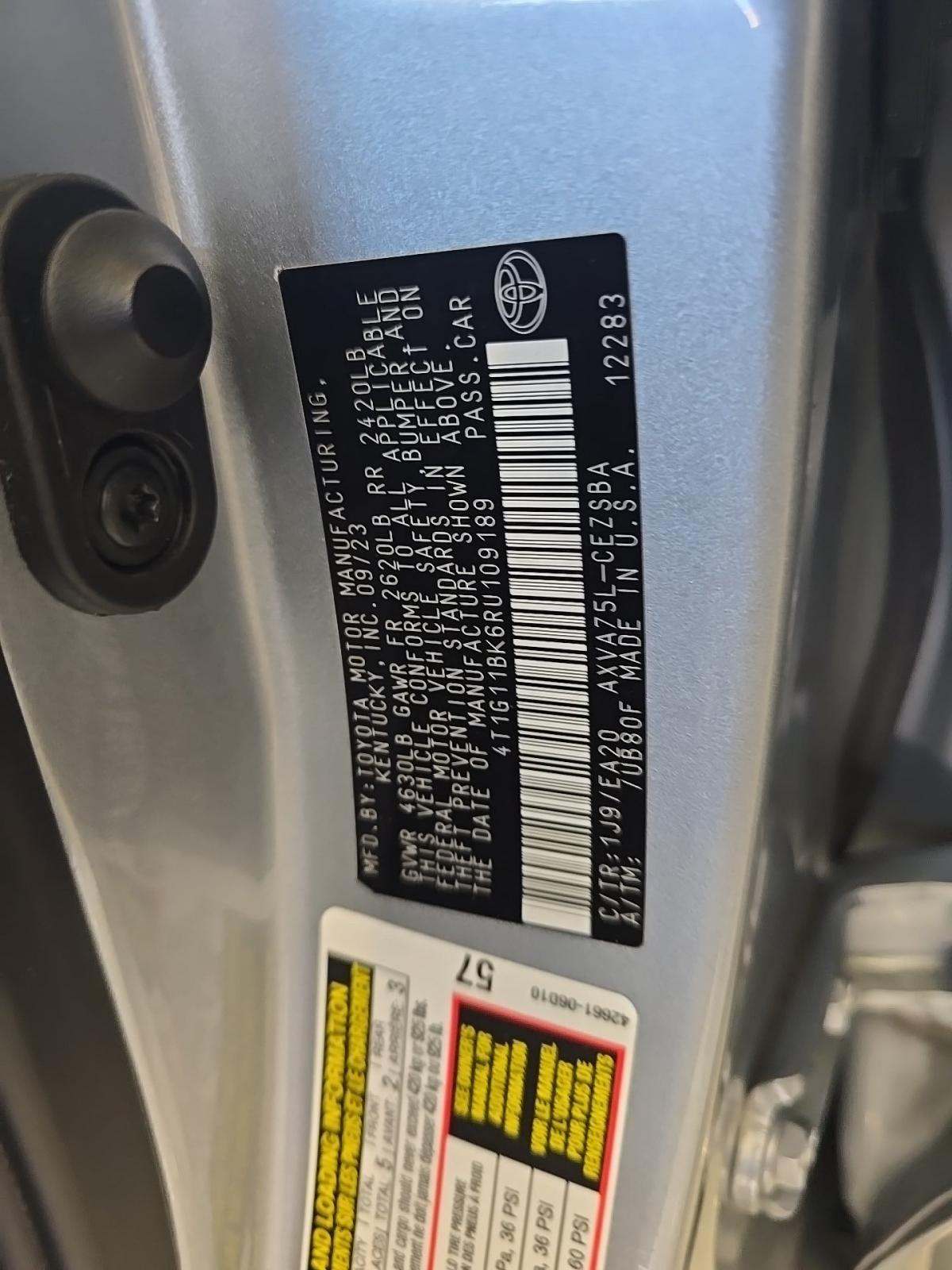 2024 Toyota Camry SE AWD