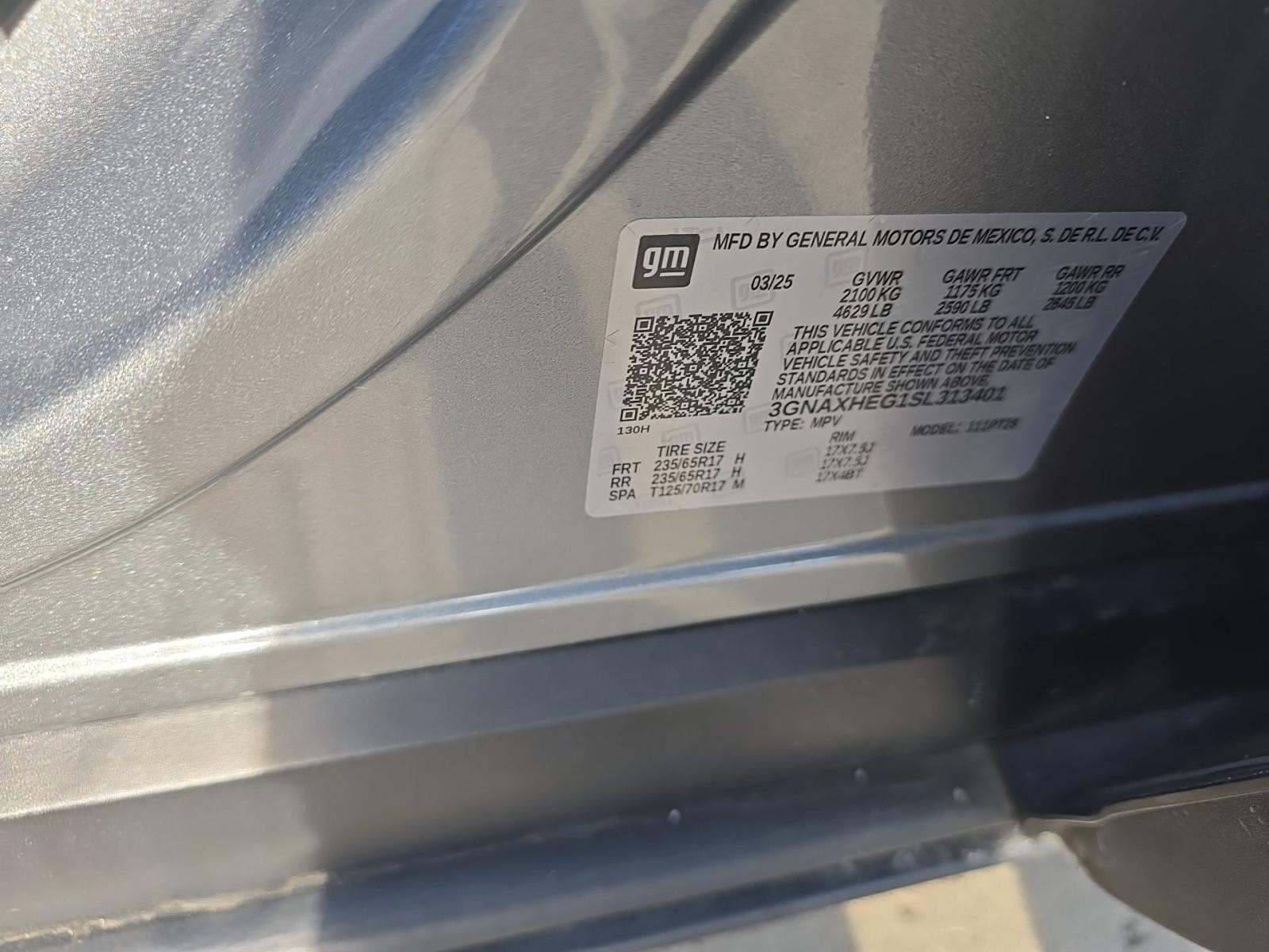 2025 Chevrolet Equinox LT FWD