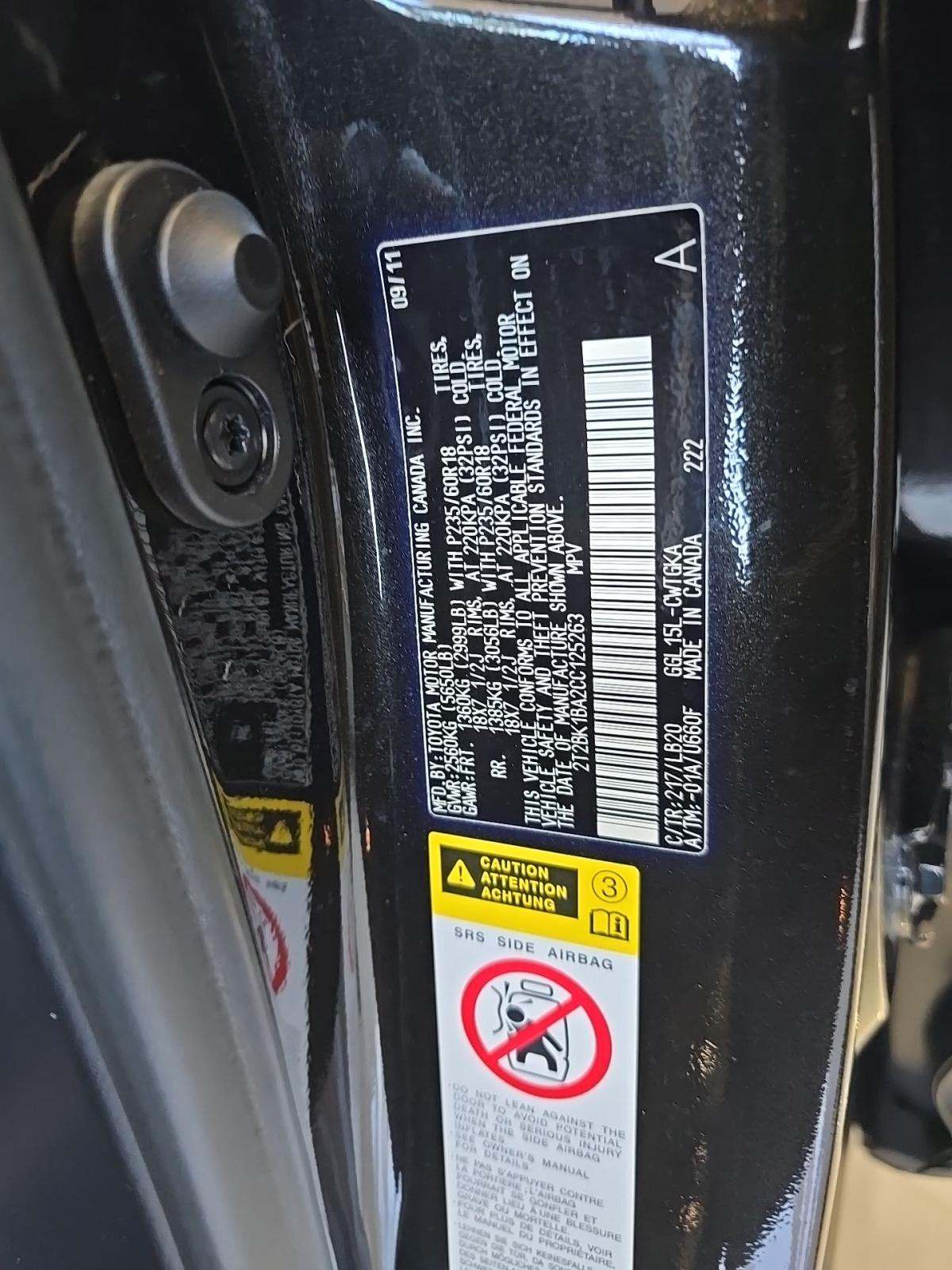 2012 Lexus RX RX 350 AWD